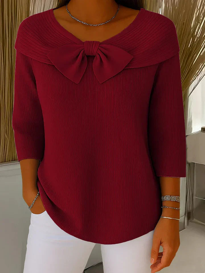 Serena™ | Bow-neck Top