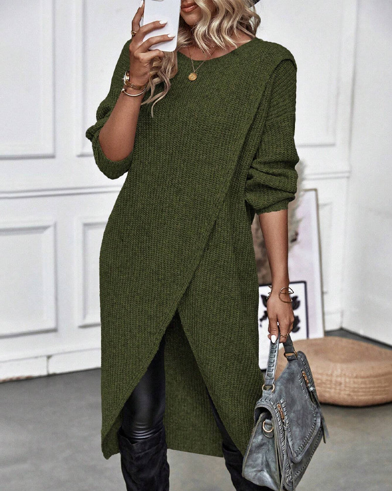 Addison™ - Cozy Sweater Dress