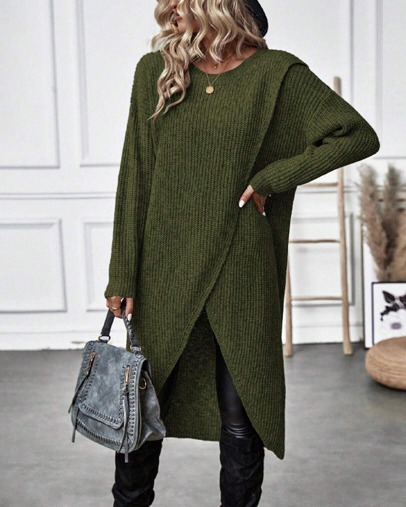 Addison™ - Cozy Sweater Dress