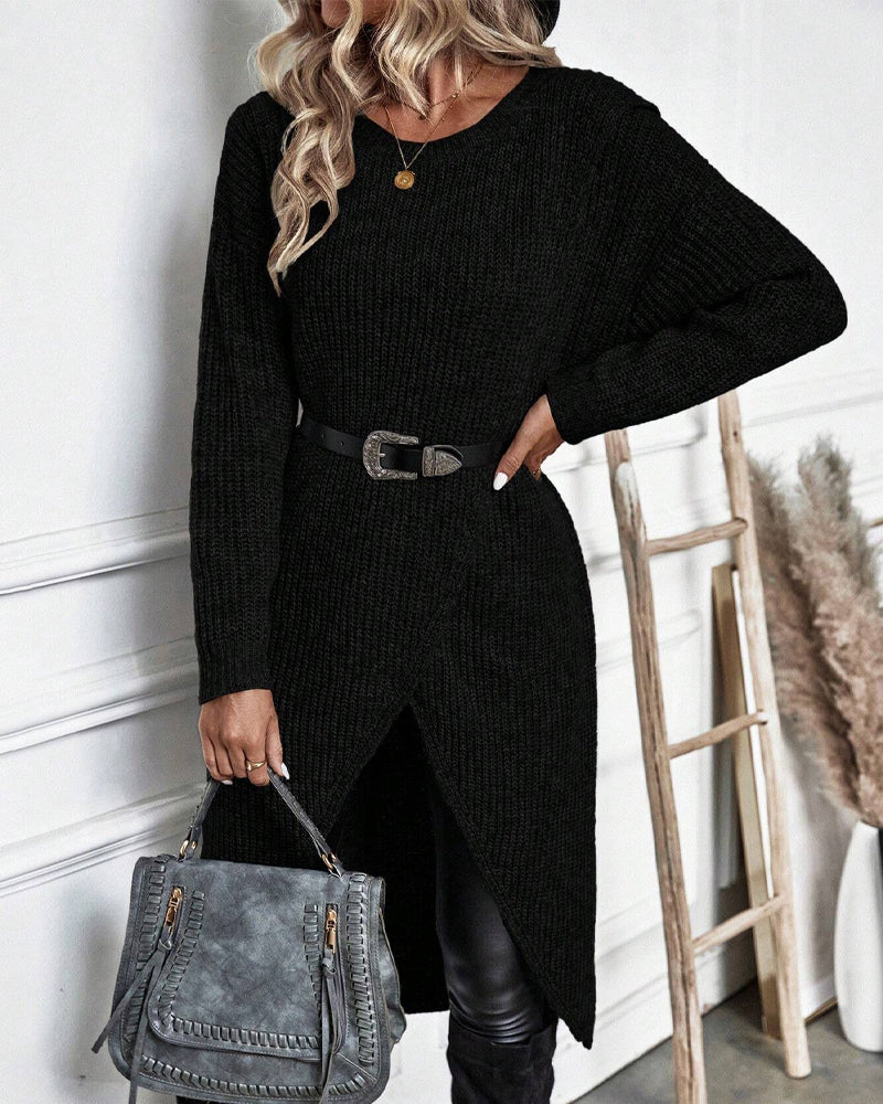 Addison™ - Cozy Sweater Dress