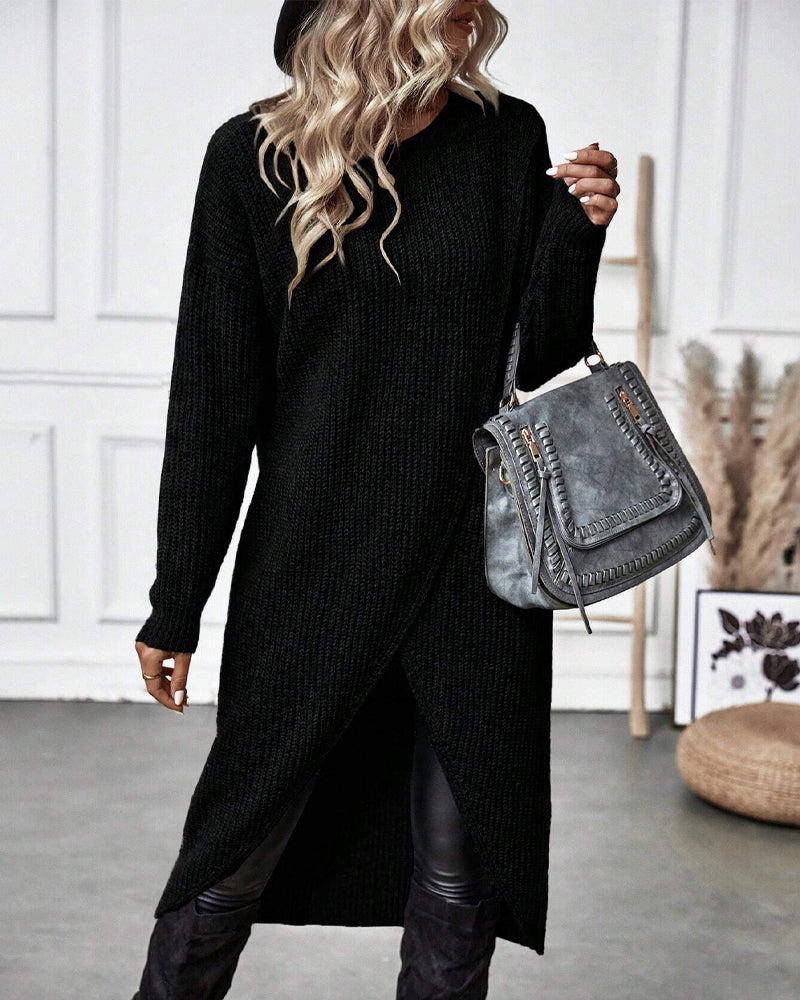 Addison™ - Cozy Sweater Dress