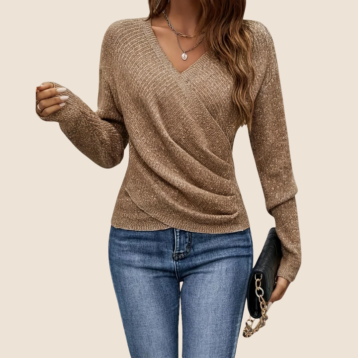 Lina™ | Luxury wrap top