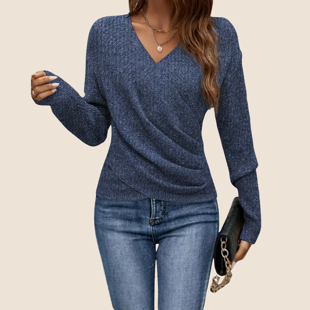 Lina™ | Luxury wrap top