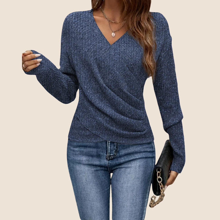 Lina™ | Luxury wrap top