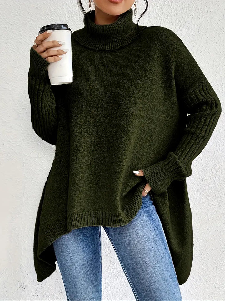 Brigitte™ | Long turtleneck sweater