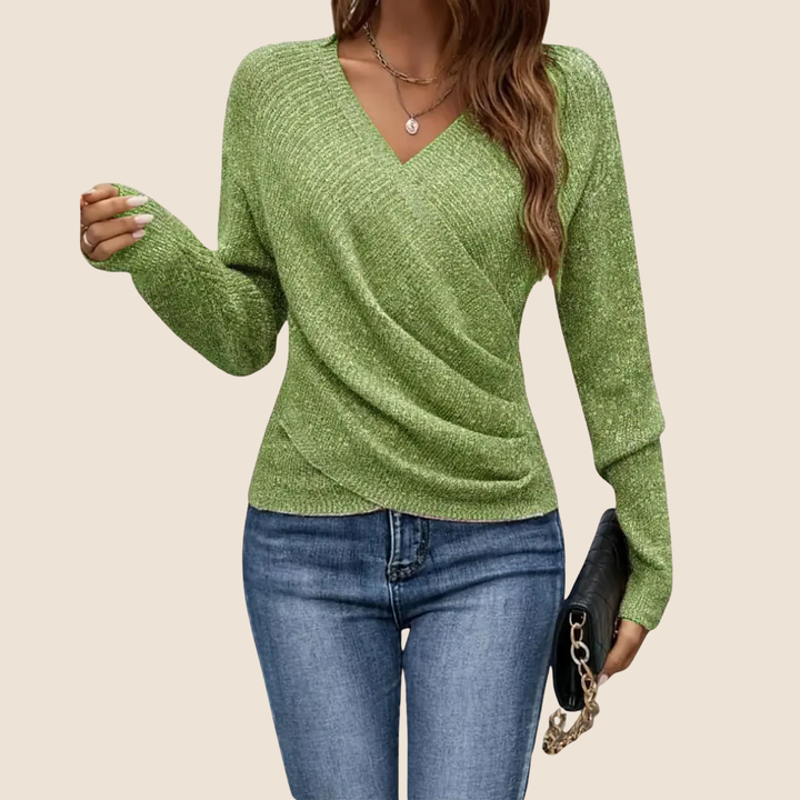 Lina™ | Luxury wrap top
