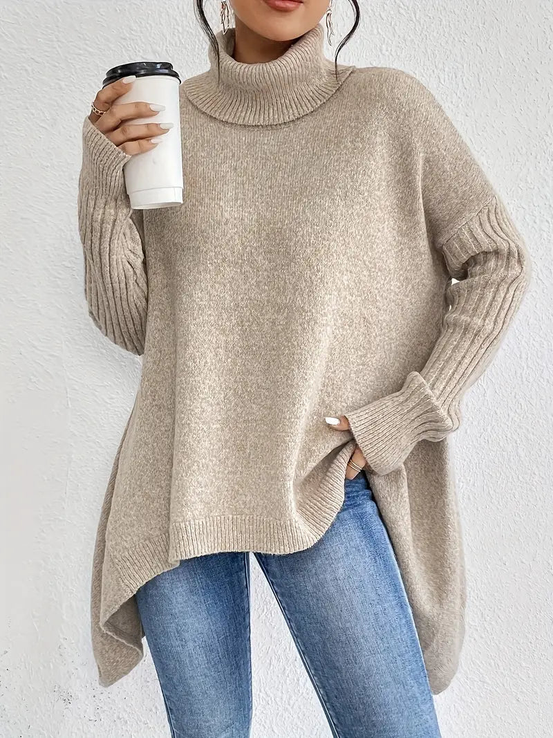 Brigitte™ | Long turtleneck sweater