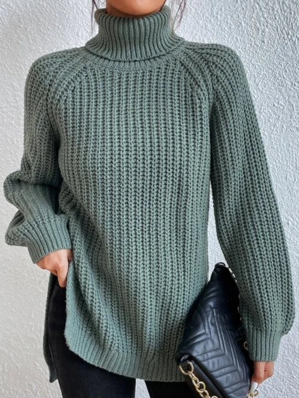 Ingrid™ | Cotton turtleneck sweater