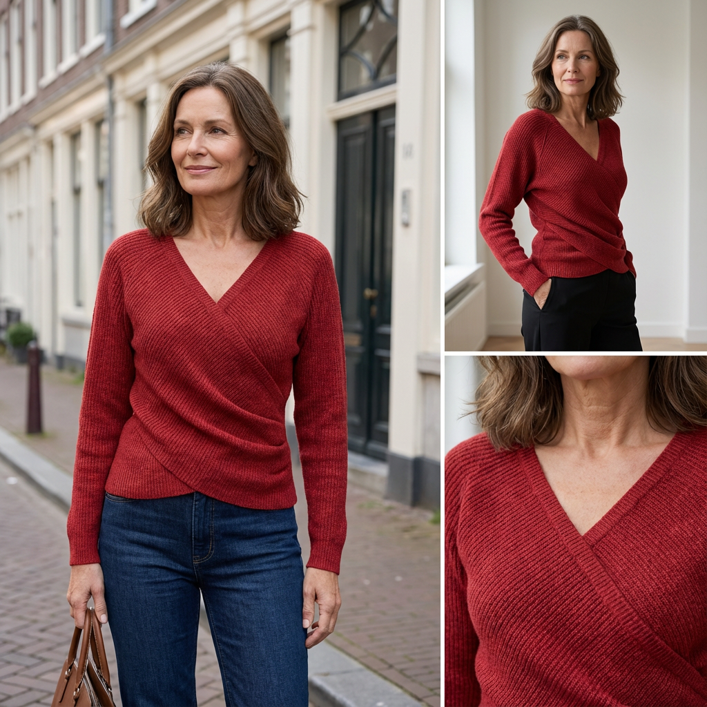 Lina™ | Luxury wrap top