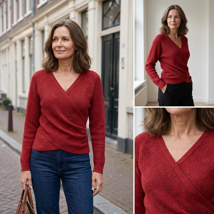 Lina™ | Luxury wrap top