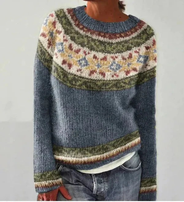 Lena | Scandinavian Knitted Sweater