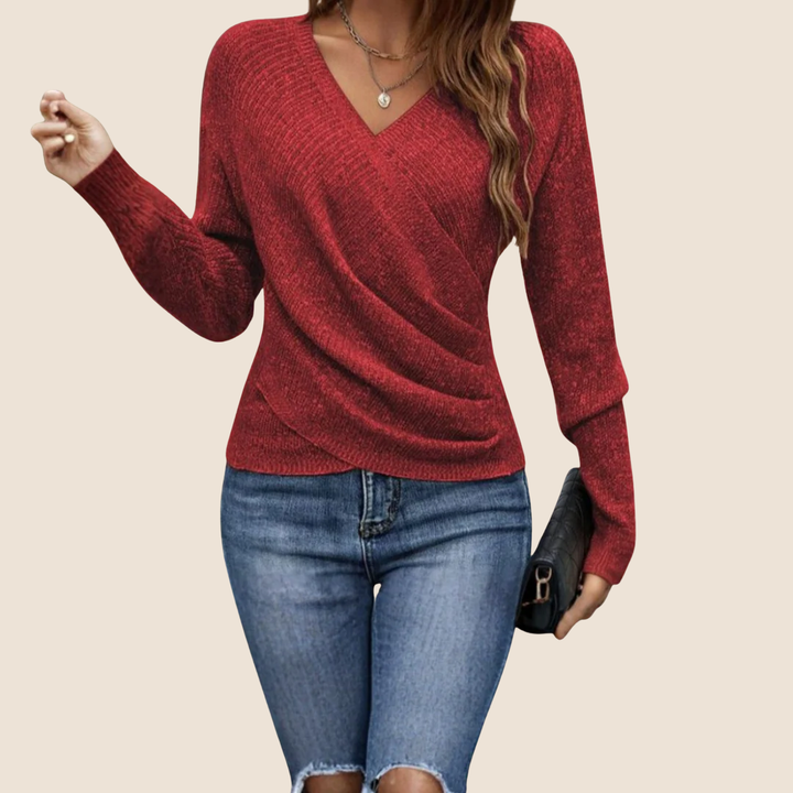 Lina™ | Luxury wrap top