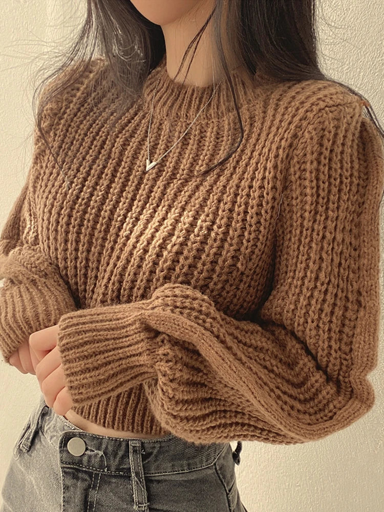 Maybel | Pullover with Lantern Sleeves