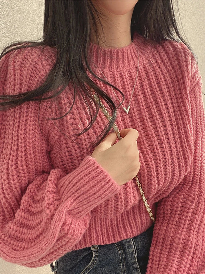 Maybel | Pullover with Lantern Sleeves