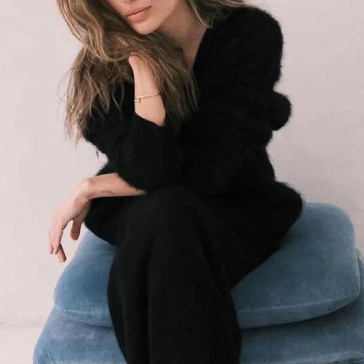 Kelcie | Stylish Knit Vest with Sleeves