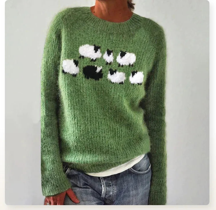 Jasmine | Comfortable Retro Sweater