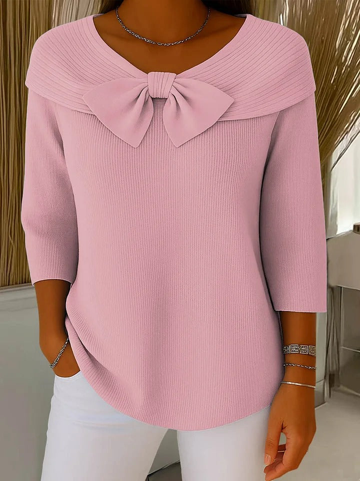 Serena™ | Bow-neck Top