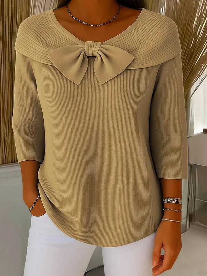 Serena™ | Bow-neck Top