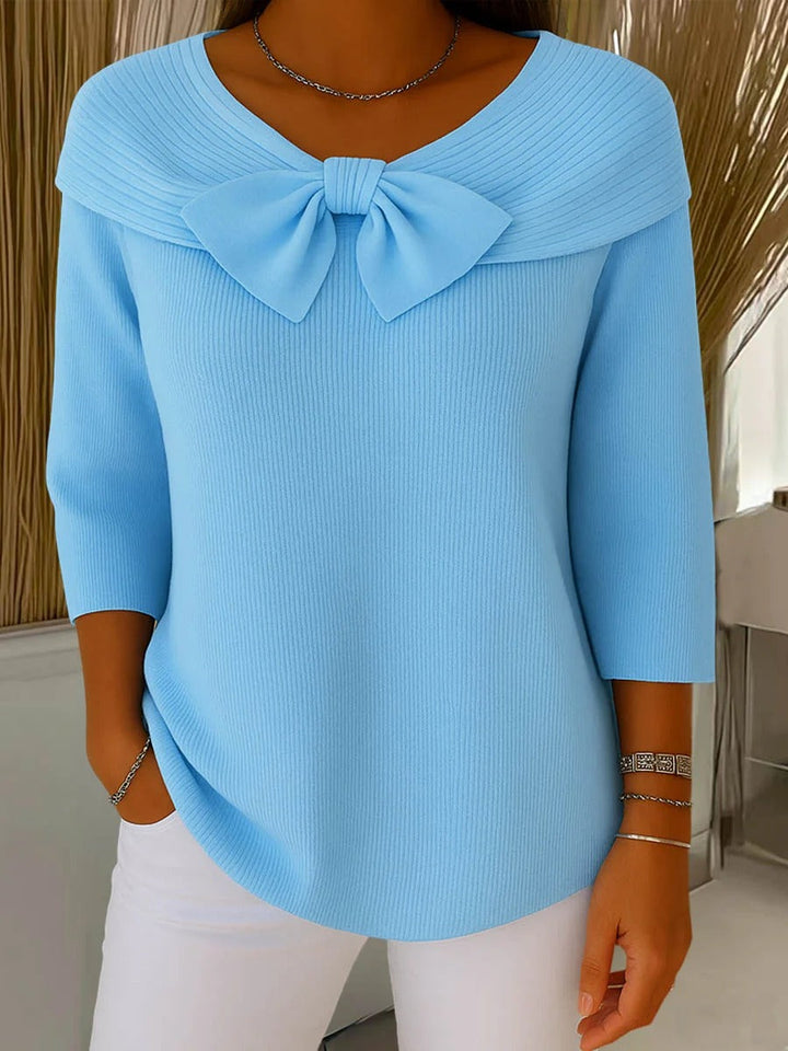 Serena™ | Bow-neck Top